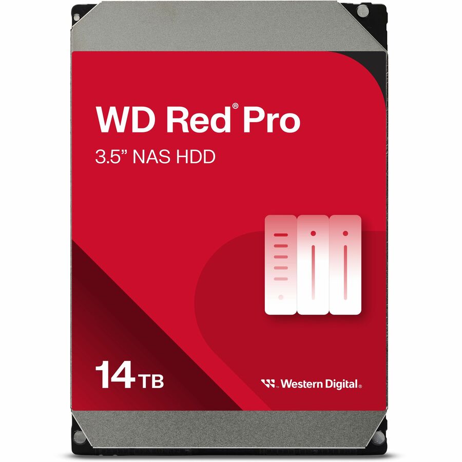 WD Red Pro 14TB Hard Drive 7200rpm SATA 3.5" Internal  5 Year Warranty (WD142KFGX)