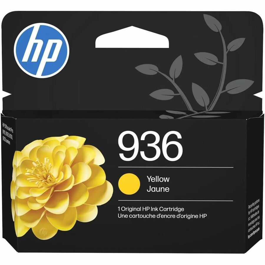 INK CARTRIDGE - YELLOW - 800 PAGES - HP OFFICEJET PRO 9110, HP OFFICEJET PRO 912