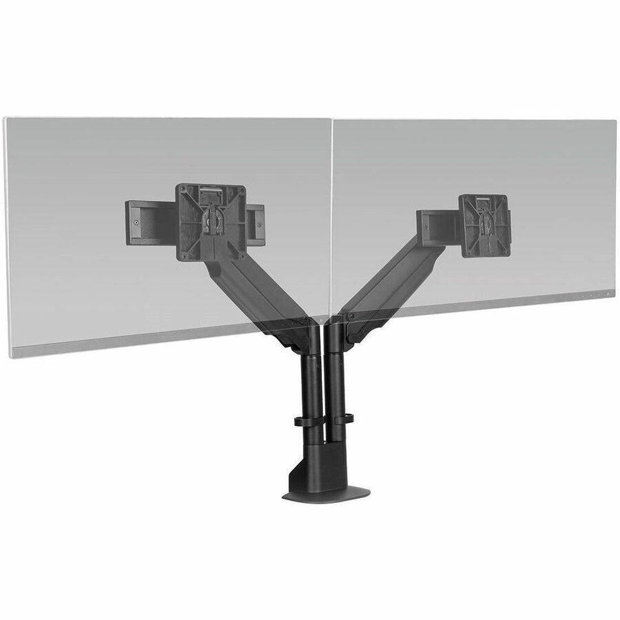 The E2 Dual Monitor Arm Offers a Sleek Design with Ergonomic Height (13in) and W