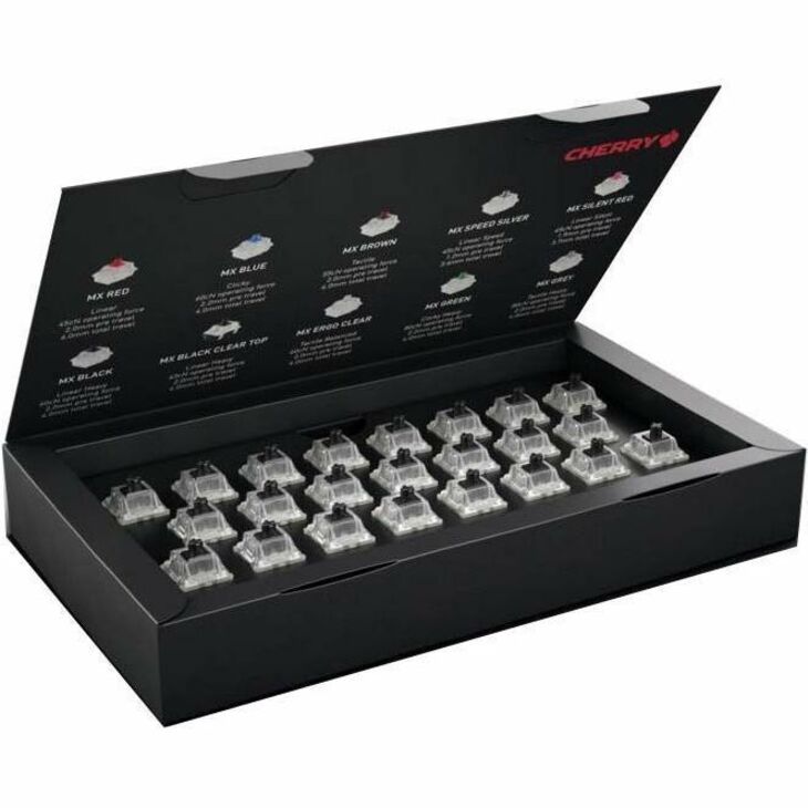 MX RGB BLACK, 23 SWITCHES