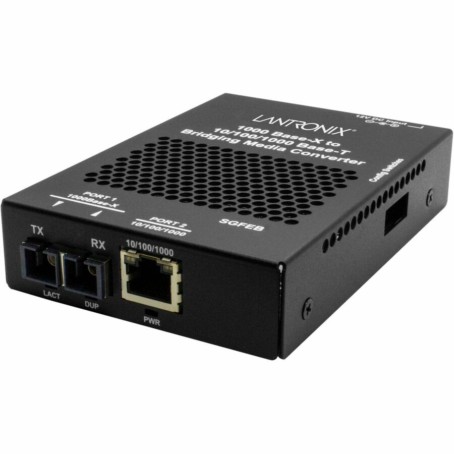 10/100/1000B-T TO 1000BASE-X, EXT MM SC, 1310NM WITH -SA POWER SUPPLY