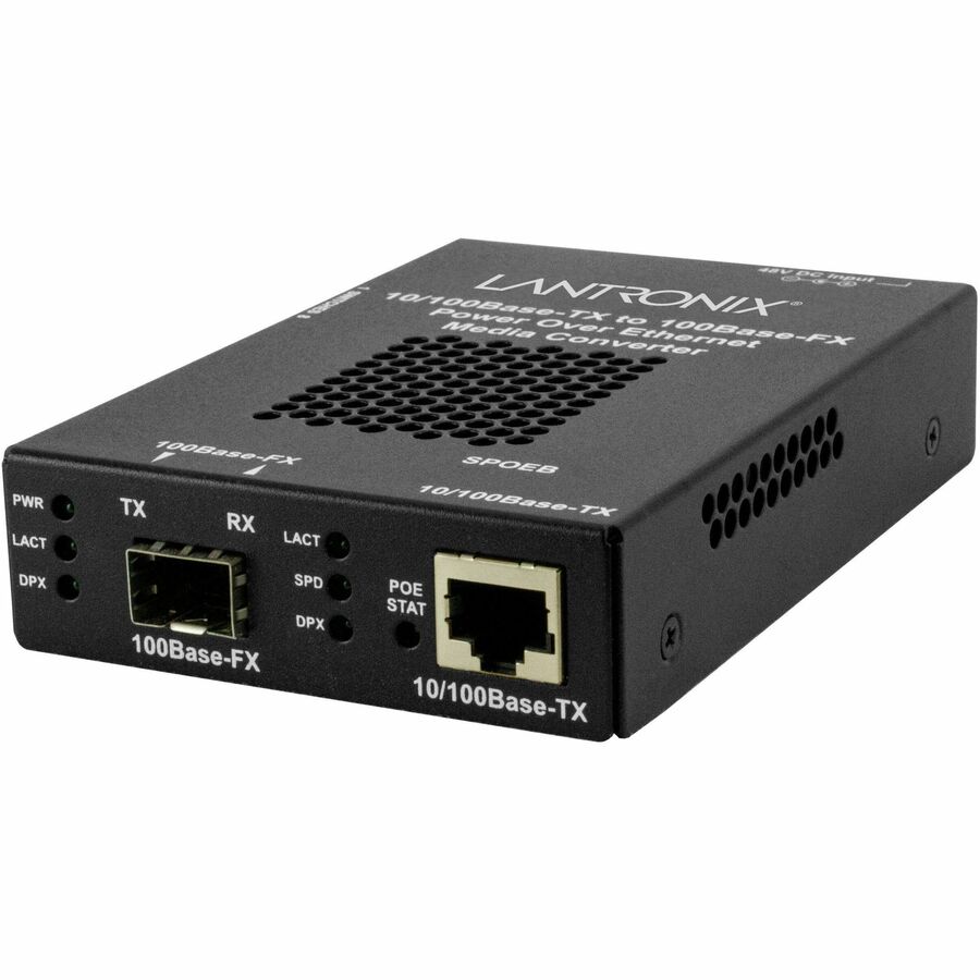 10/100BASE-TX POE TO OPEN SFP SLOT WITH -JP PWR SUPPLY