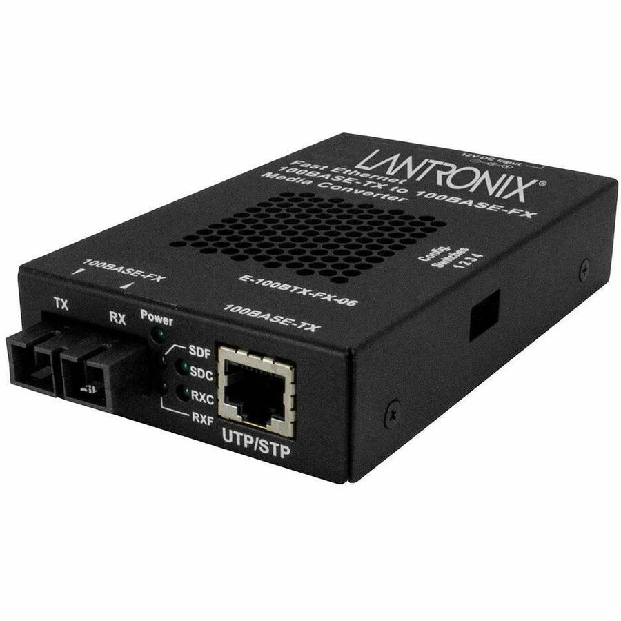 100BASE-TX RJ-45 TO 100BASE-FX, MM SC W/ -EU POWER SUPPLY