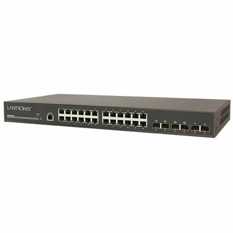 MANAGED SWITCH, 20-PORT GIGABIT + 4 SFP/RJ COMBO + 2 100/1000 SFP