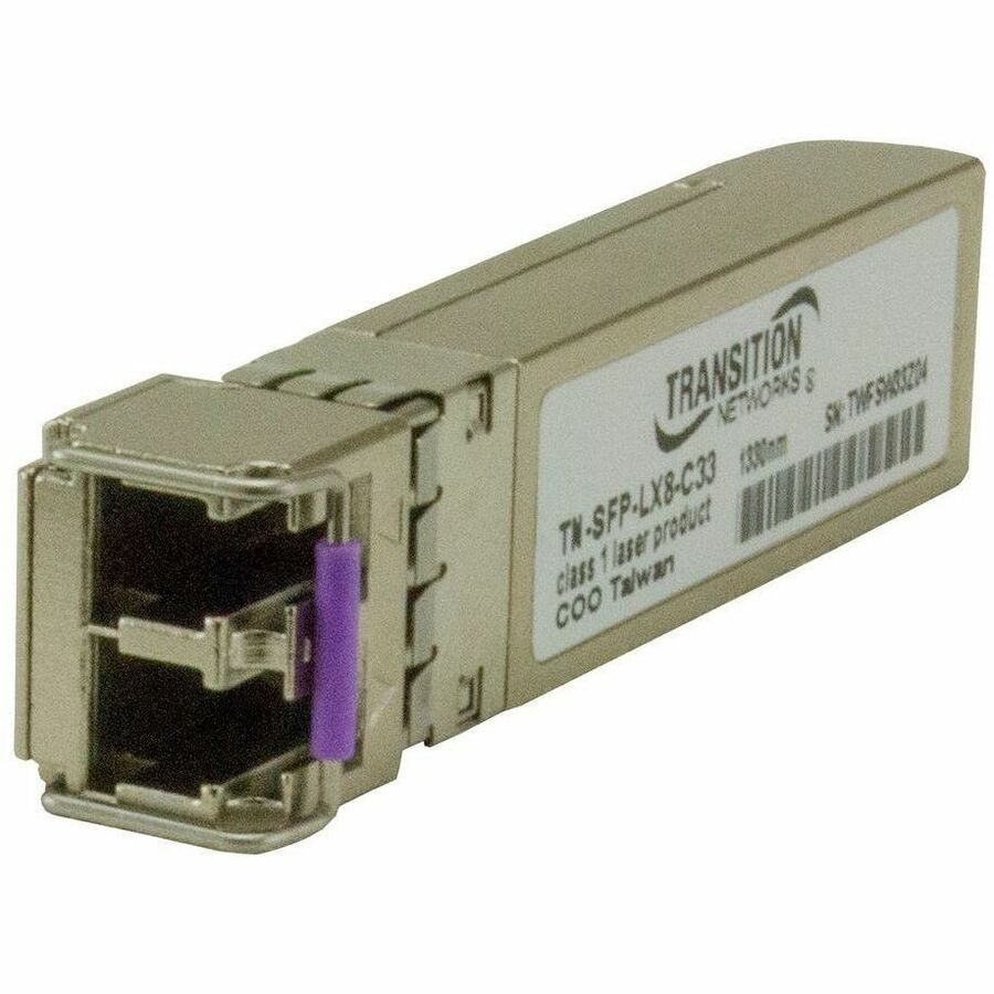 TRANSCEIVER - SFP,GIG E,LX,CWDM,1330NM,SM LC,80KM,3.3V,W/DMI
