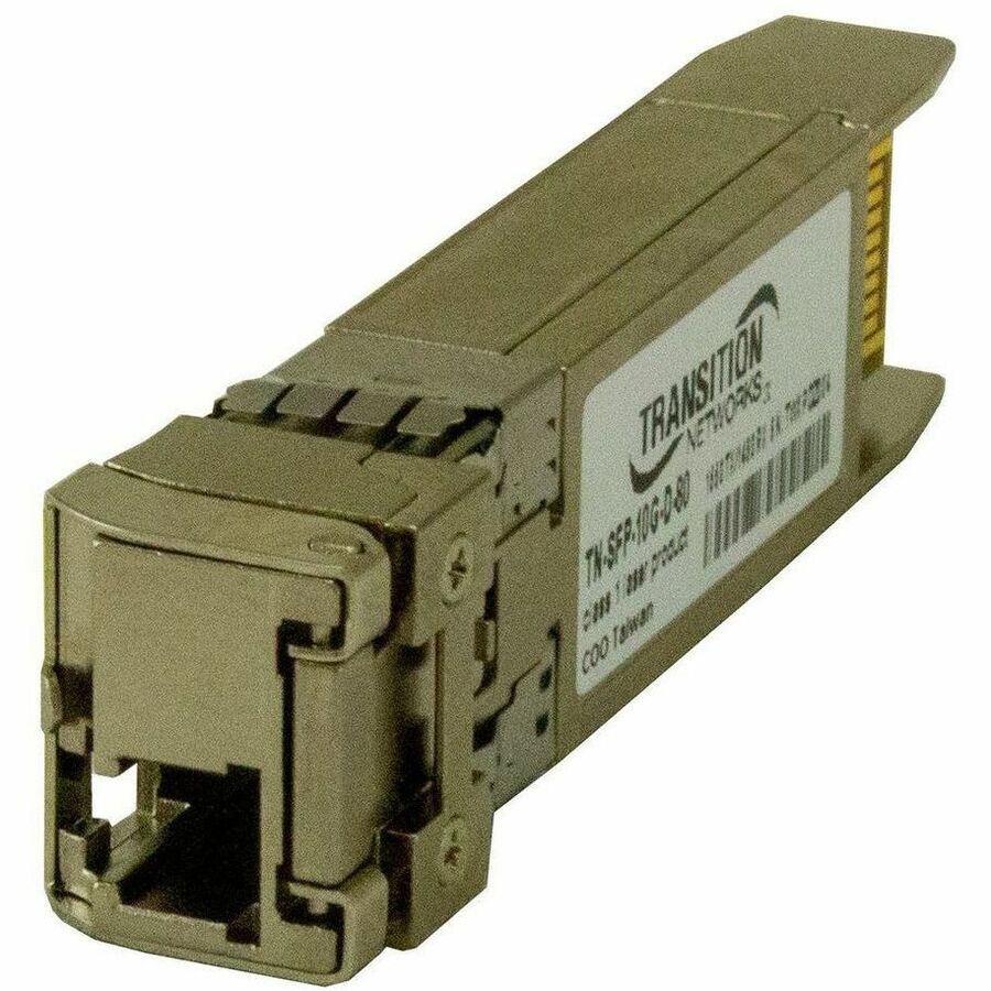 TRANSCEIVER - SFP+, CC, 10GBASE-ZR, 10.3G, SM SIMPLEX LC, 1550/1490, 80KM, 3.3V
