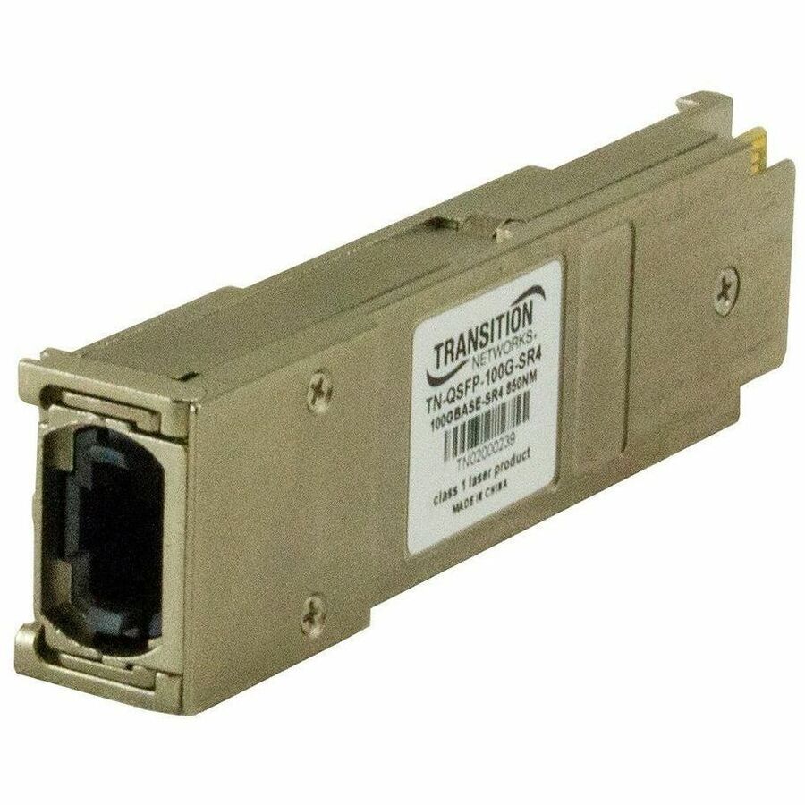 QSFP28, CC, 100GBASE-SR4, 100/70M, MM MPO, 850NM, 3.3V, DMI