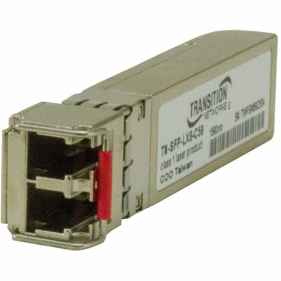 TRANSCEIVER -SFP,GIG E,LX,CWDM,1590NM,SM LC,80KM,3.3V,W/DMI