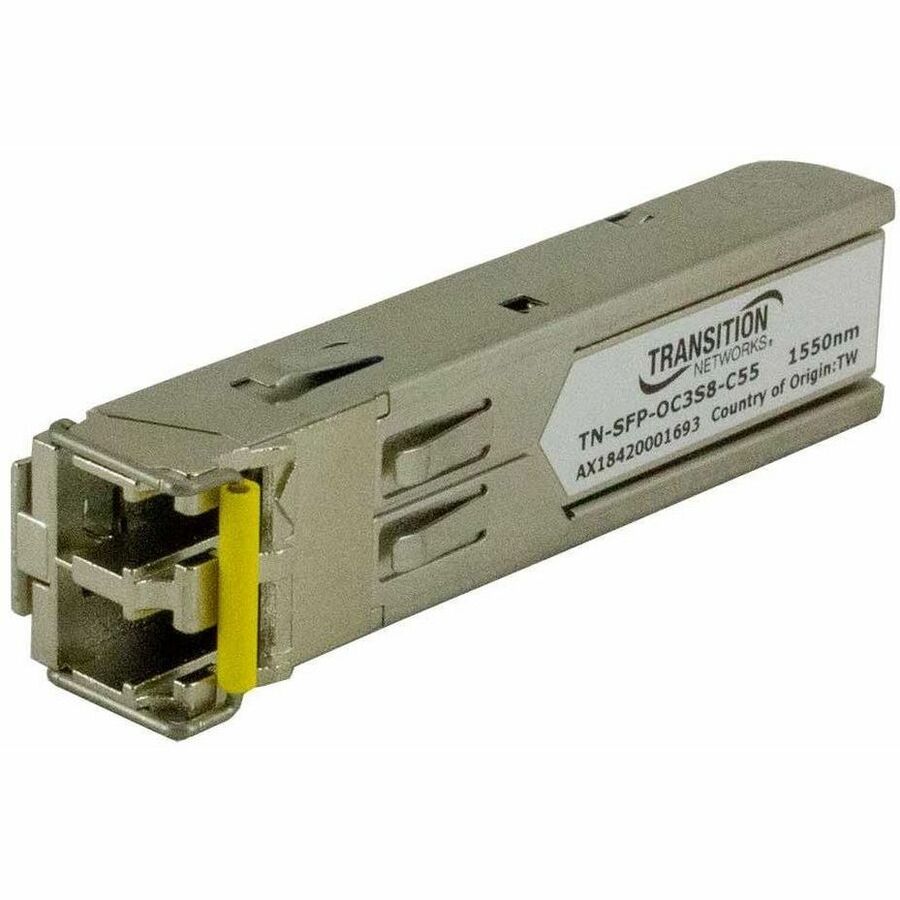 TRANSCIEVER- SFP,OC3/FE,CWDM,1550NM,SM LC,80KM,3.3V,W/DMI
