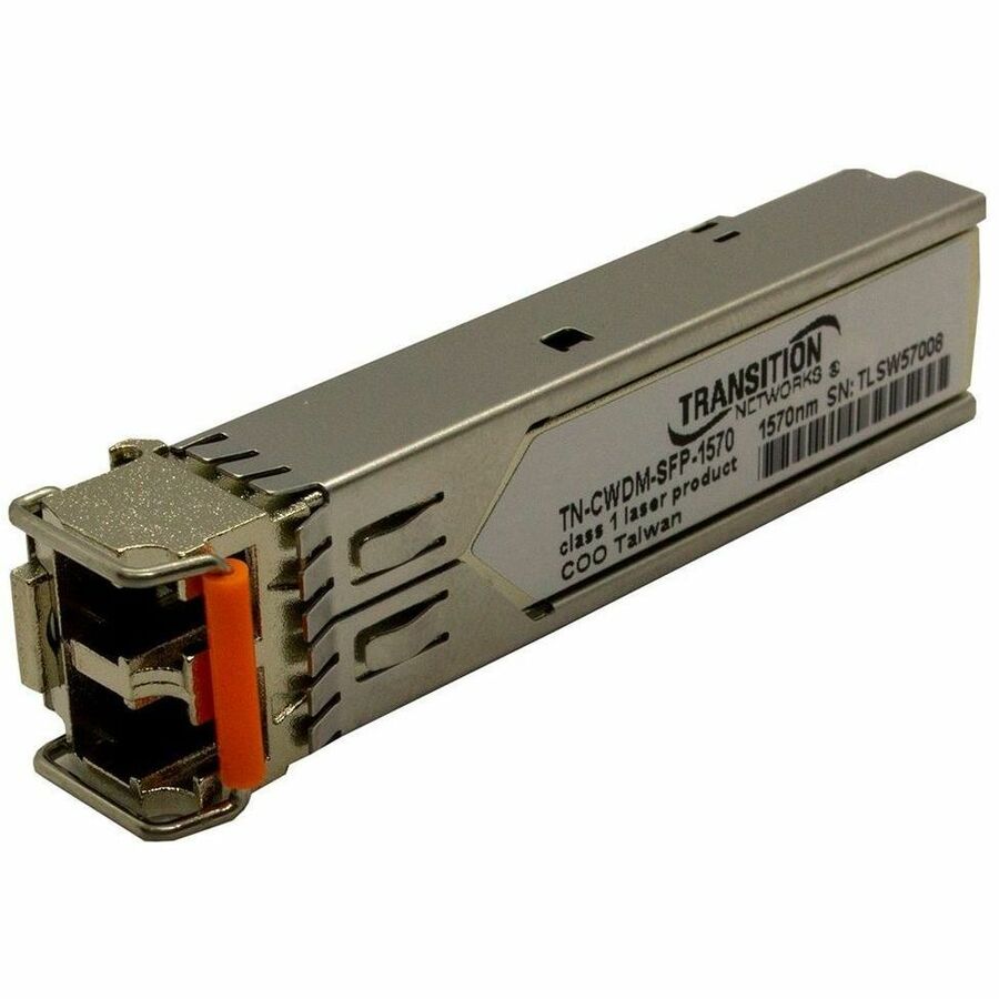 TRANSCIEVER- SFP, CC, 1000BASE-LX, 1570NM, SM LC, 80KM, 3.3V