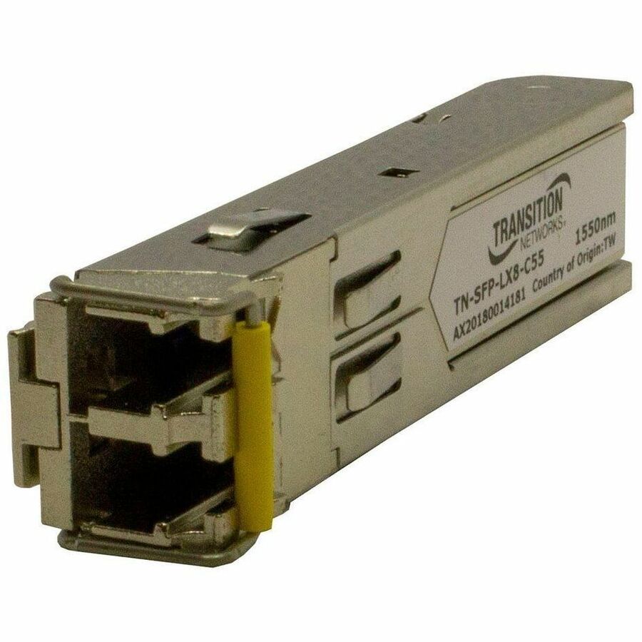 TRANSCEIVER -SFP,GIG E,LX,CWDM,1550NM,SM LC,80KM,3.3V,W/DMI
