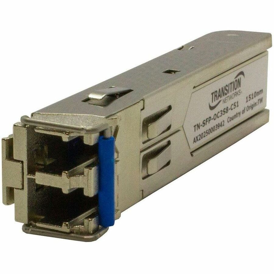 TRANSCIEVER- SFP,OC3/FE,CWDM,1510NM,SM LC,80KM,3.3V,W/DMI