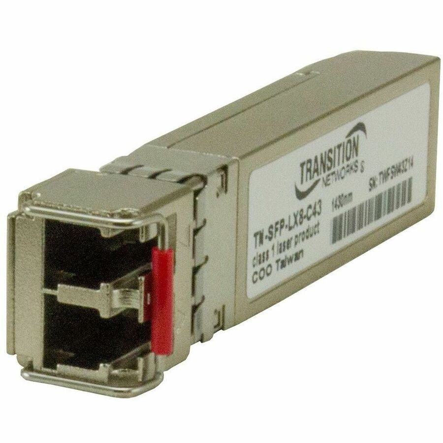 TRANSCEIVER -SFP,GIG E,LX,CWDM,1430NM,SM LC,80KM,3.3V,W/DMI