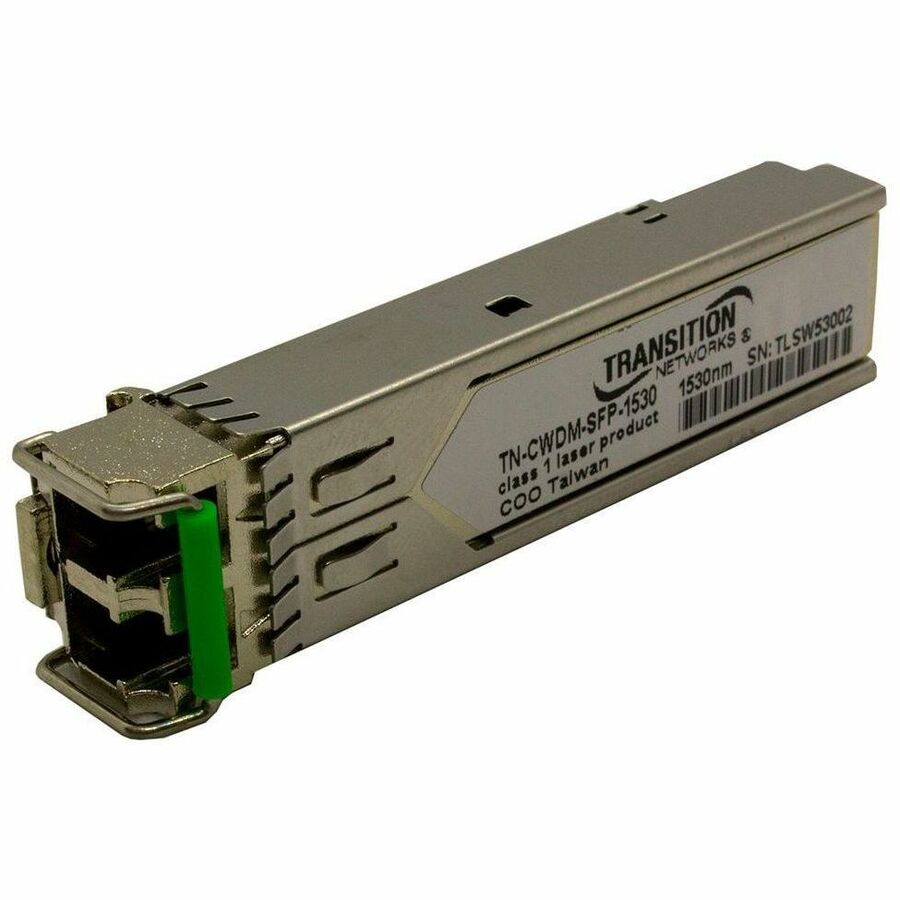 TRANSCIEVER- SFP, CC, 1000BASE-LX, 1530NM, SM LC, 80KM, 3.3V