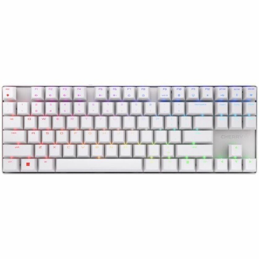 CHERRY WHITE WIRED COMPACT KEYBOARD