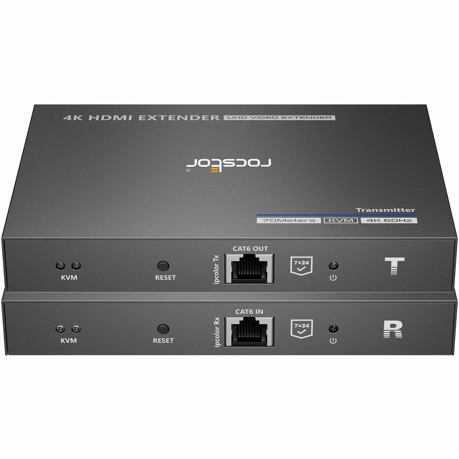 TRUEREACH 4K@60HZ HDMI KVM EXTENDER OVER CAT6/CAT6A/CAT7 ETHERNET CABLE - SUPPOR
