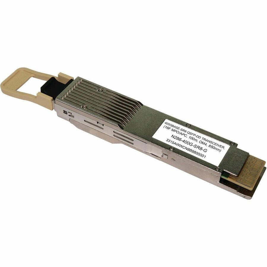 Tripp Lite QSFP-Dd Transceiver - 400gbase-Sr8, Mpo/Apc Mmf, 400 Gbps, 850 Nm, 100 M (328 Ft.)