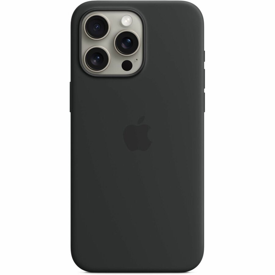 IPHONE 15 PRO MAX SI CASE BLACK-ZML