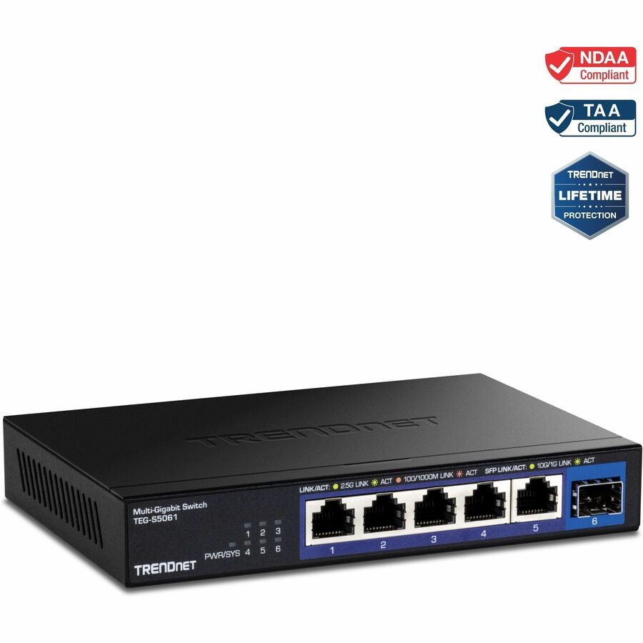 6 Port 2.5G Switch