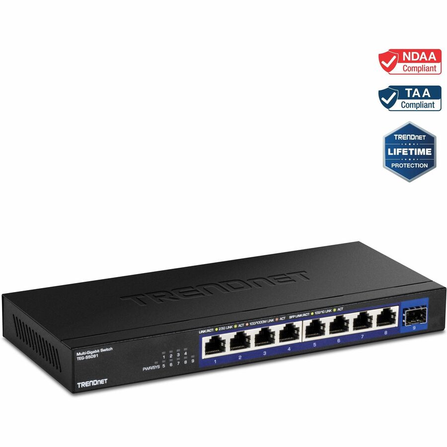 9 Port 2.5G Switch