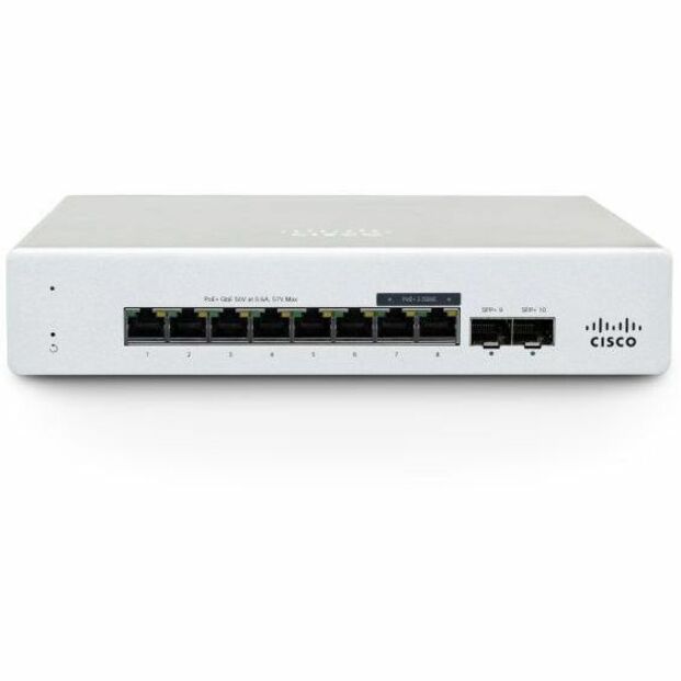 MERAKI MS130-8 CLOUD MANAGED 8GE SWITCH