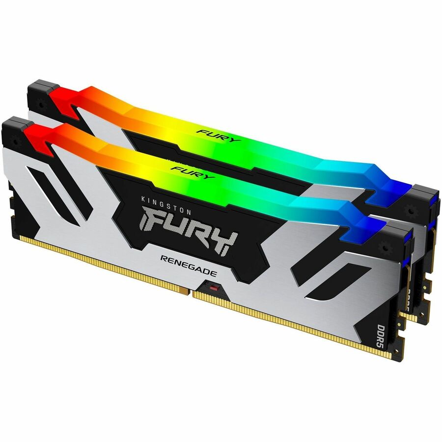 96GB 6400MT/S DDR5 CL32 DIMM (KIT OF 2) FURY RENEGADE RGB XMP