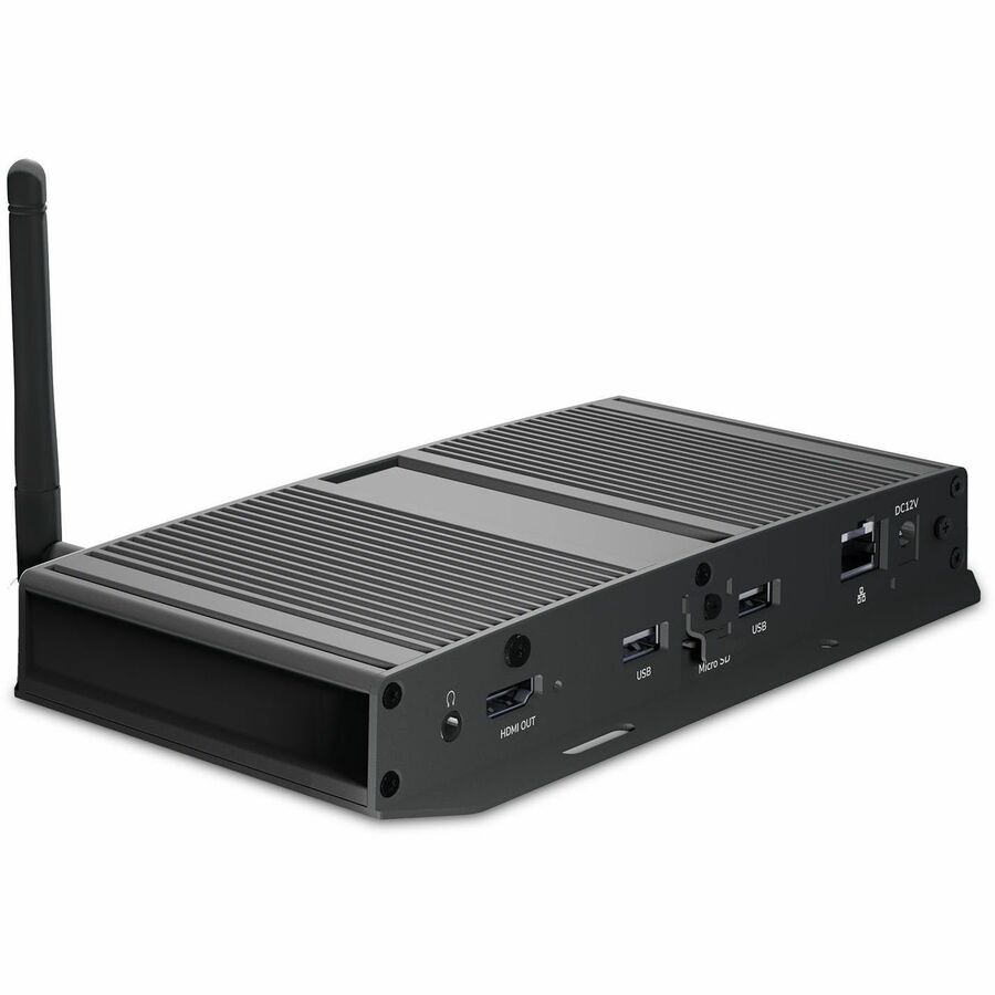 4K UHD NETWORK MEDIA PLAYER, ANDROID 12, GIGABIT LAN, POE, WI-FI, HDMI 2.0 OUT,