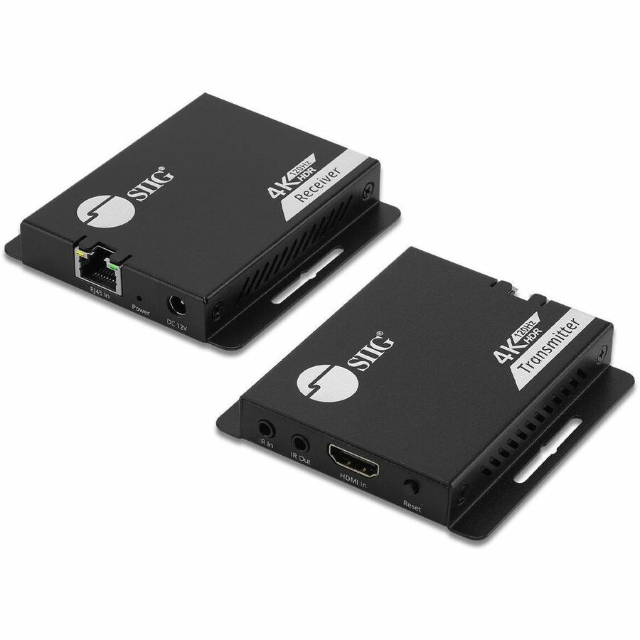 SIIG 4K@120HZ HDMI EXTENDER, EASILY EXTENDS HDMI 4K@120HZ SIGNALS UP TO 132FT (4