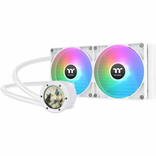 THERMALTAKE TH280 V2 ULTRA SNOW 2.1 LCD WITH MOTHERBOARD ARGB SYNC 280MM AIO LIQ