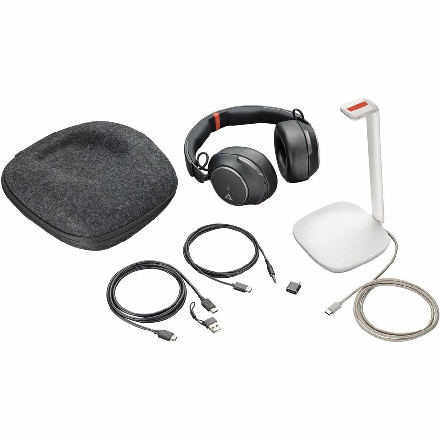 POLY VOYAGER SURROUND 85 UC MICROSOFT TEAMS CERTIFIED USB-C HEADSET +USB-C/A ADA