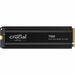Crucial T500 1TB M.2 PCIe 4.0 NVMe with Heatsink SSD Read: 7300MB/s; Write:6800MB/s  (CT1000T500SSD5)