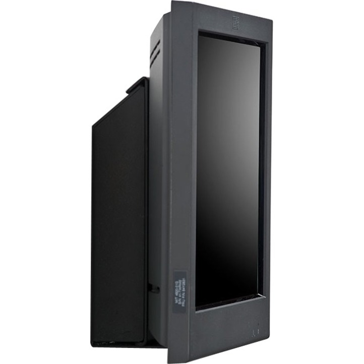 Spacepole 75/100 Vesa Straight Wall Mount, Internal Universal Power Supply Holde