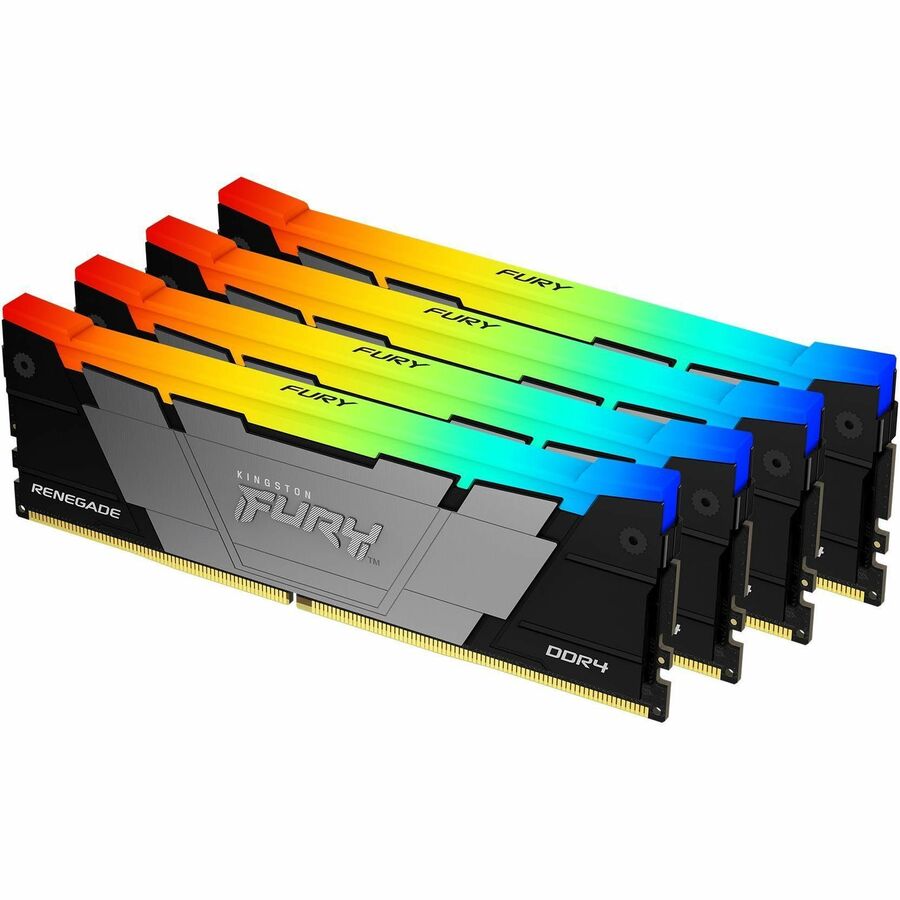 128GB 3200MT/S DDR4 CL16 DIMM (KIT OF 4) FURY RENEGADE RGB