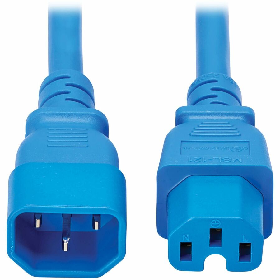EATON TRIPP LITE SERIES POWER CORD C14 TO C15 - HEAVY-DUTY, 15A, 250V, 14 AWG, 1