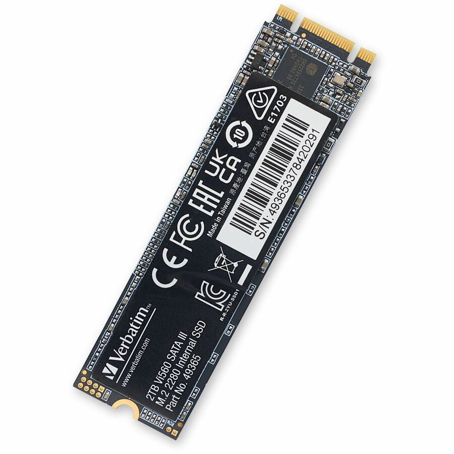 VERBATIM 2TB VI560 SSD INTERNAL SATA III M.2 2280 SSD