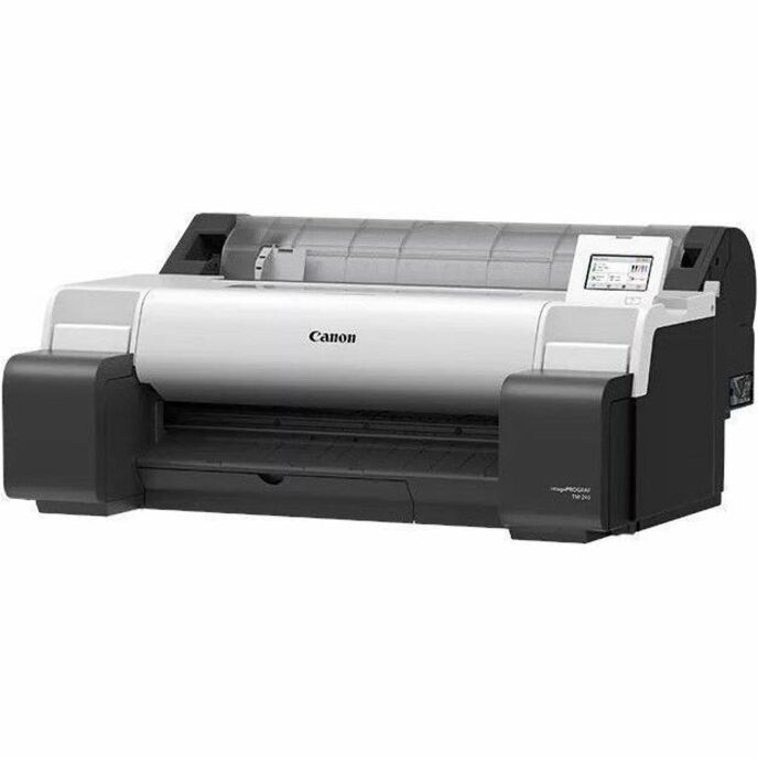 ImagePROGRAF TM-240w/o stand, 24" Roll & Cut Sheet printer, 2” Roll Holder, Print Head, Starter Ink Tanks BK/C/M/Y (55ml) MBK (80ml), USB port (High Speed), Power Cable and Screw, Gigabit Ethernet (Built-in)