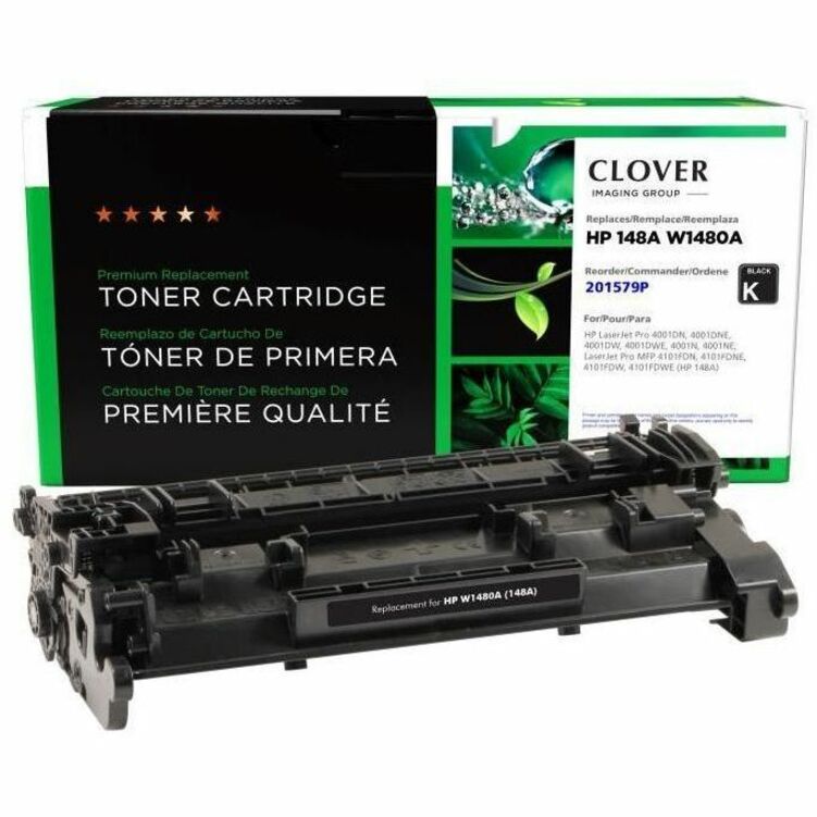 CLOVER IMAGING REMAN FOR HP W1480A BLACK TONER CARTRIDGE NEW CHIP