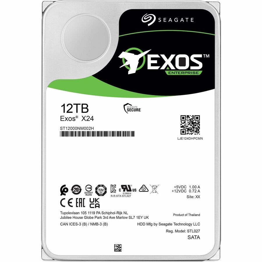 Exos X24 12TB 512E/4KN SATA