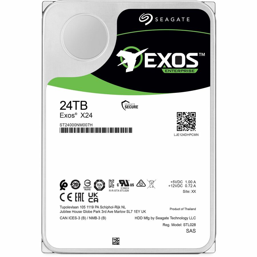 Exos X24 24TB 512E/4KN SAS