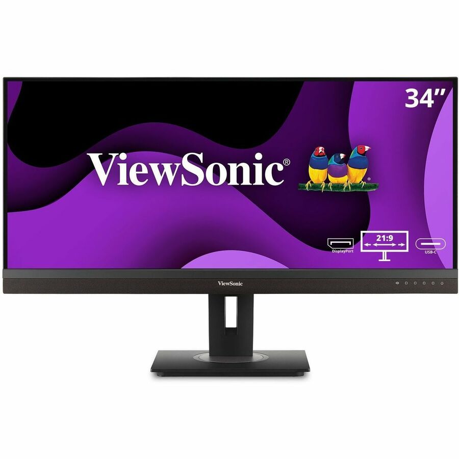 34IN WQHD ERGONOMIC 21:9 DOCKING MONITOR WITH USB C (100W) AND RJ45, 3440 X 1440