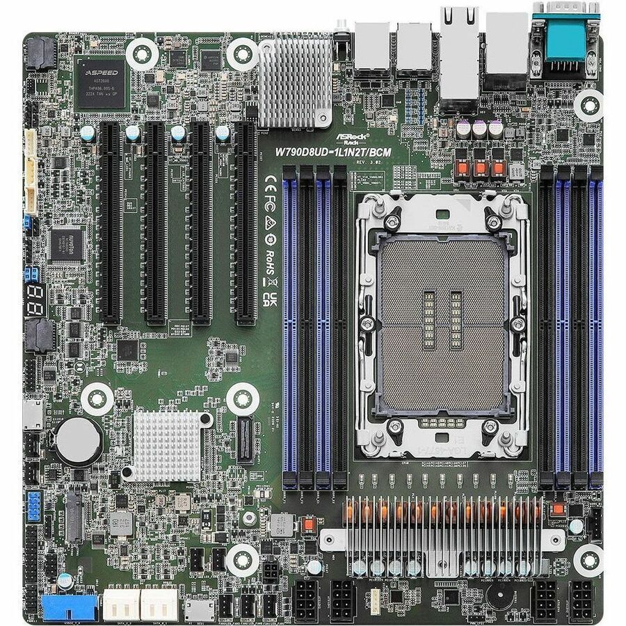 ASROCK RACK W790D8UD-1L1N2T/BCM DEEP MICRO 2X 1GLAN SINGLE SOCKET V1 (LGA 1700)