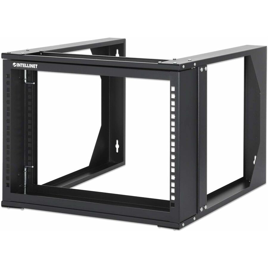 19 IN. WALL MOUNT 2-POST OPEN FRAME NETWORK RACK, 6U
