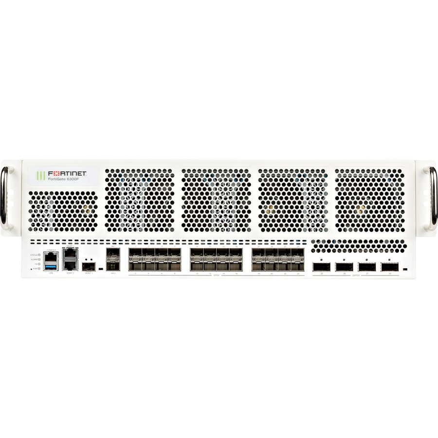 FORTIGATE-6300F-DC HARDWARE PLUS 1 YEAR FORTICARE PREMIUM AND FORTIGUARD ENTERPR