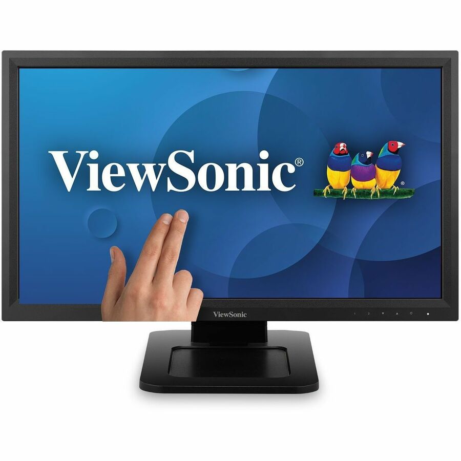 22IN SINGLE POINT RESISTIVE TOUCH MONITOR WITH USB, HDMI, DVI AND VGA, 1920 X 10