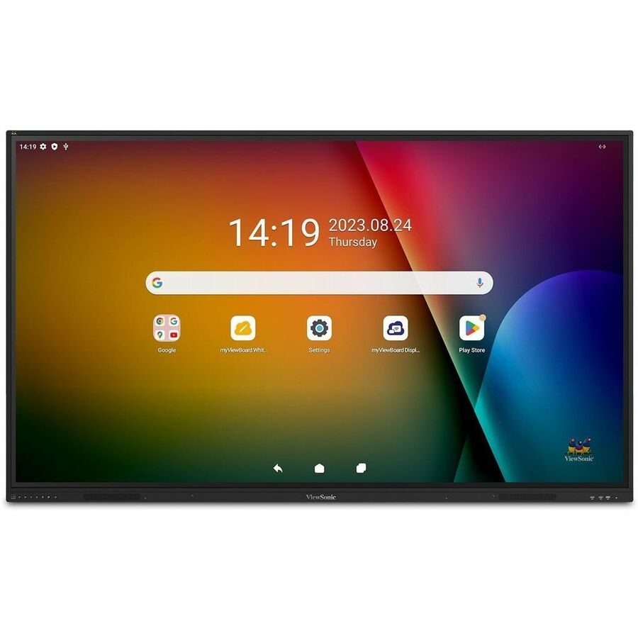 86IN VIEWBOARD 4K INTERACTIVE FLAT PANEL, 3840 X 2160 RESOLUTION - NO OS