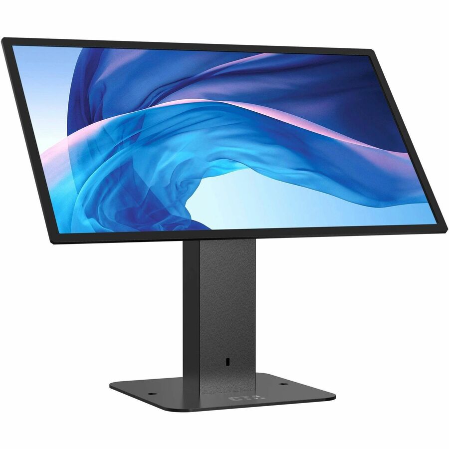SLEEK ROTATING DESK MOUNT WITH SECURITY ENCLOSURE FOR 9-11 TABLETS (BLACK)