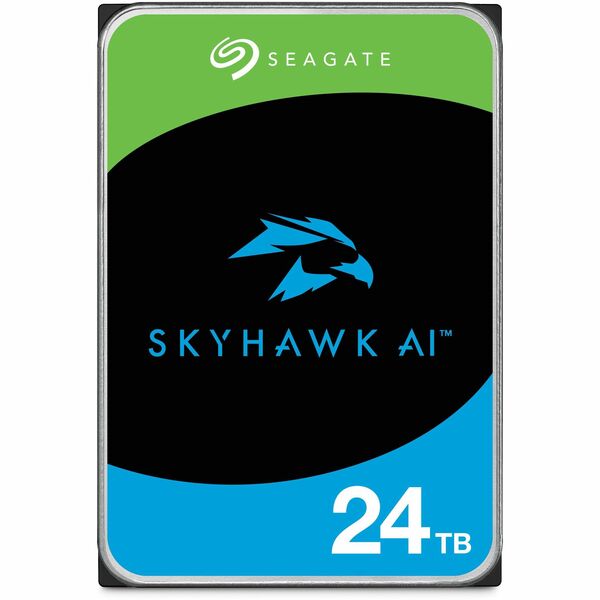 Seagate SKYHAWK AI 24TB SATA 3.5 Hard Drive (ST24000VE002)