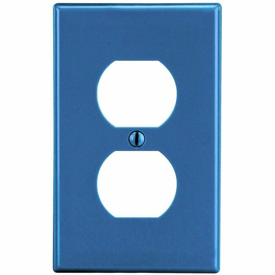 WALLPLATE, M-SIZE, 1-G, 1) DUP, BL