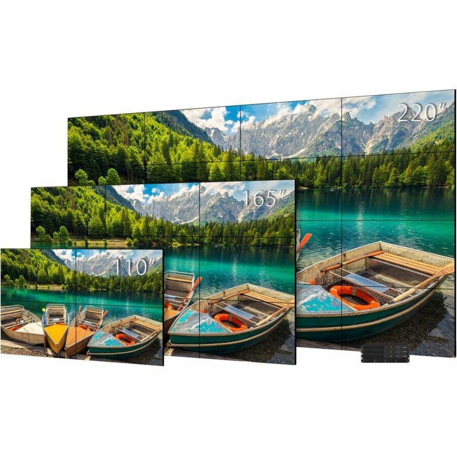 PLANAR MATRIX COMPLETE, 3X3 VIDEO WALL - LX55M