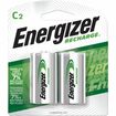 ENERGIZER C 2500mAh NiMH Rechargeable Battery 2 Pack (NH35BP2)